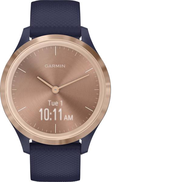 Dispositivi indossabili - Garmin vivomove 3S Sport Blue-Gold, Silicone Smartwatch Blu - Dispositivi indossabili - Garmin vivomove 3S Sport Blue-Gold, Silicone Smartwatch Blu -