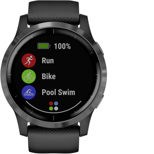 Dispositivi indossabili - Garmin vivoactive 4 Large Black/Gunmetal Smartwatch Nero - Dispositivi indossabili - Garmin vivoactive 4 Large Black/Gunmetal Smartwatch Nero -