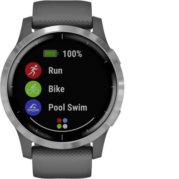 Dispositivi indossabili - Garmin vivoactive 4 Large MIP Shadow Gray/Stainless Smartwatch Grigio scuro - Dispositivi indossabili - Garmin vivoactive 4 Large MIP Shadow Gray/Stainless Smartwatch Grigio scuro -