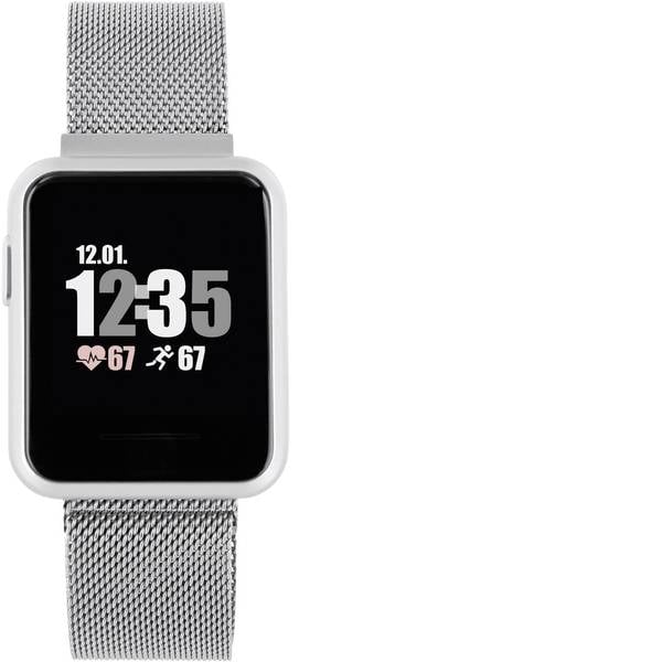 Dispositivi indossabili - X-WATCH Keto Sun Reflect Smartwatch Argento - Dispositivi indossabili - X-WATCH Keto Sun Reflect Smartwatch Argento -