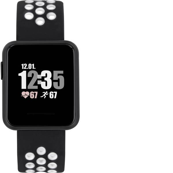 Dispositivi indossabili - X-WATCH Keto Sun Reflect Smartwatch Nero - Dispositivi indossabili - X-WATCH Keto Sun Reflect Smartwatch Nero -