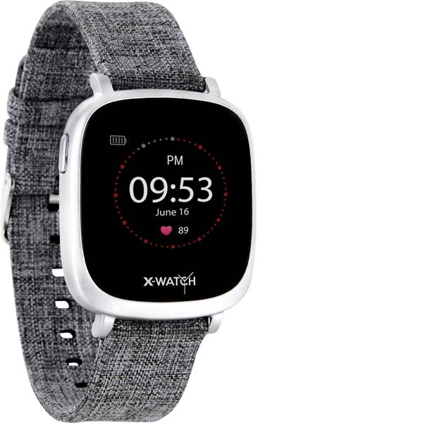 Dispositivi indossabili - X-WATCH Ive XW Fit Smartwatch Grigio - Dispositivi indossabili - X-WATCH Ive XW Fit Smartwatch Grigio -