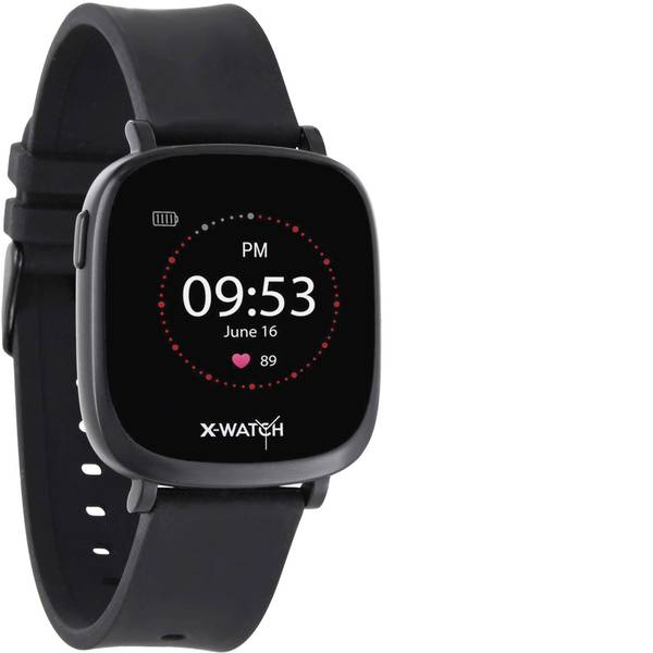 Dispositivi indossabili - X-WATCH Ive XW Fit Smartwatch Nero - Dispositivi indossabili - X-WATCH Ive XW Fit Smartwatch Nero -