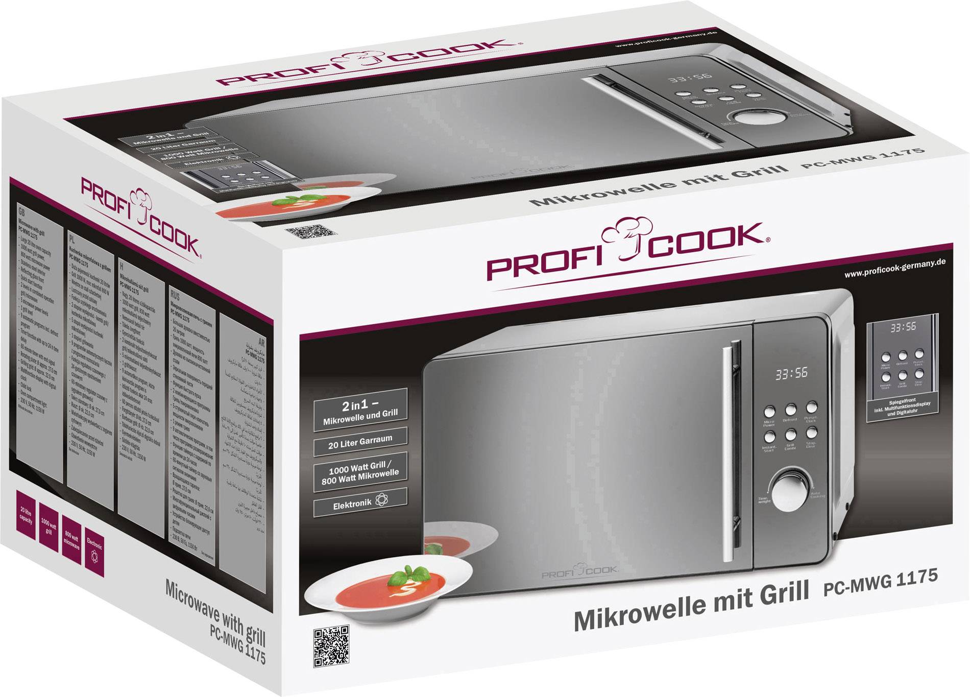 Profi Cook PC-MWG 1175 Forno a microonde | Conrad.it