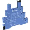 Finder 93.01.7.060 Zoccolo per relè con leva di bloccaggio, con LED, con circuito di soppressione EMC Adatto per serie (Relè): Finder Serie 34 Finder 34.51 (L x L x A) 88 x 6.2 x 76 mm 1 pz.