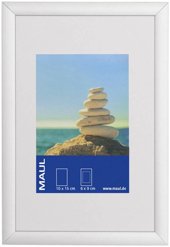 Maul 1944405 Cornice portafoto Formato carta: 10 x 15 cm (L x A) 10 cm x 15 cm Argento