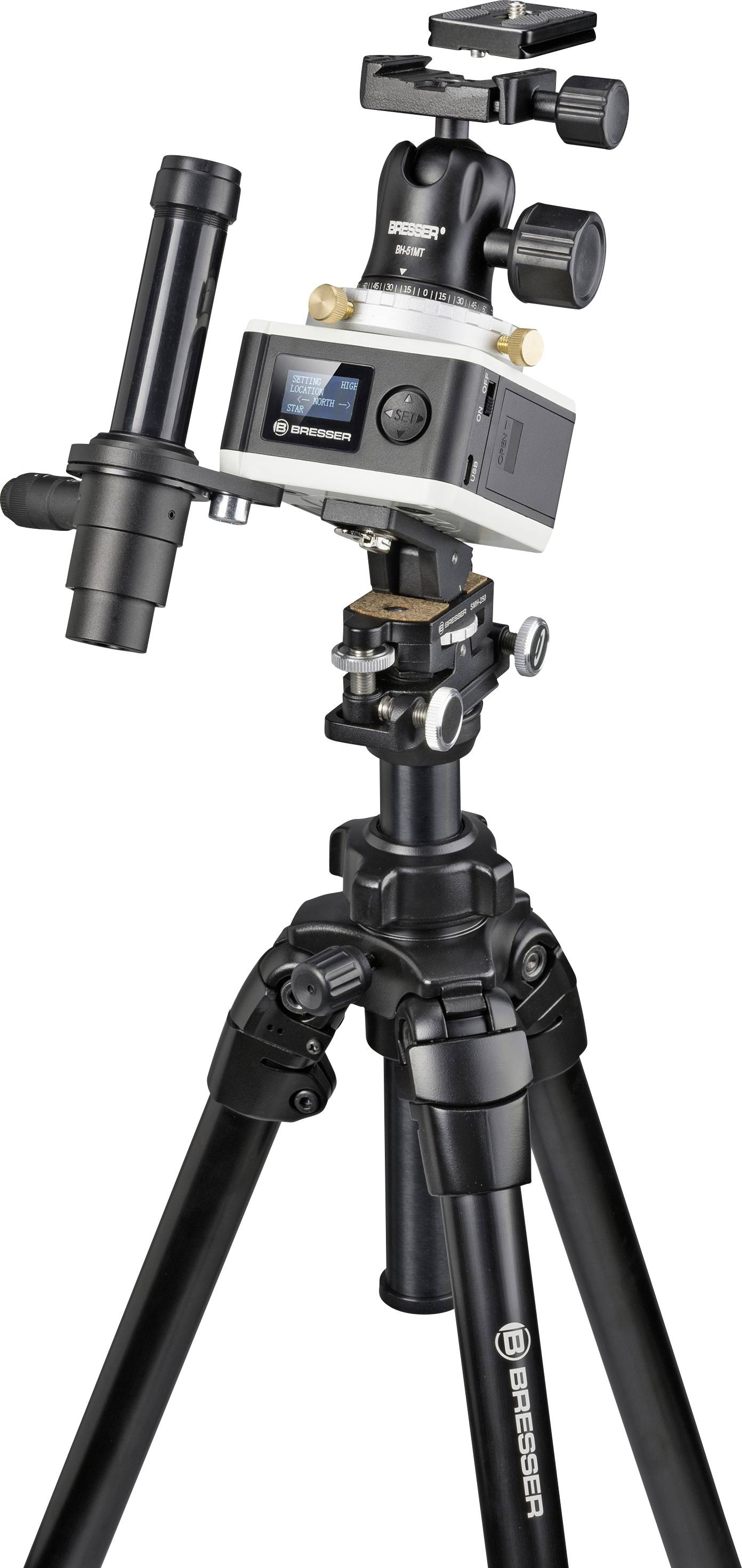 Bresser Optik 4964120 StarTracker Astrofoto-Montierungs-Set Supporto