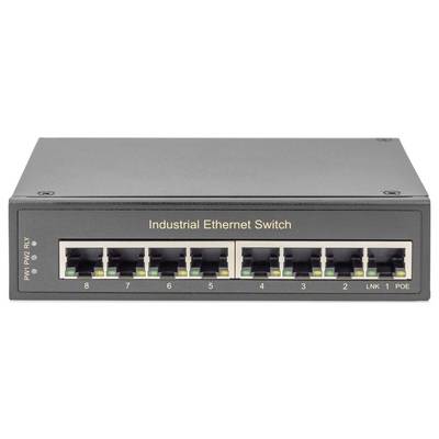 Digitus DN-651108 DN-651108 Switch ethernet industriale 8 Porte 10 / 100 / 1000 MBit/s-8