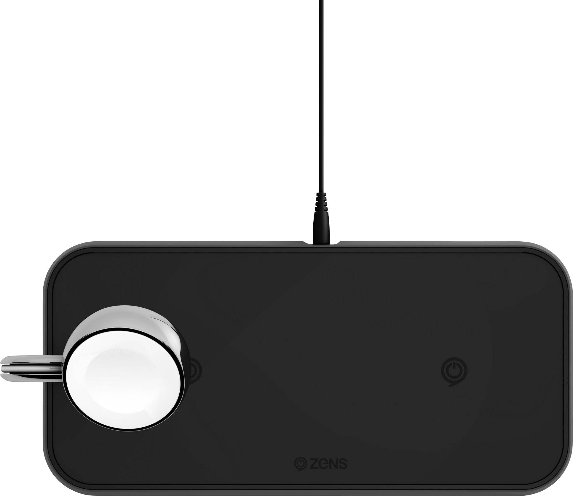 ZENS Caricatore a induzione Dual qi Apple-Watch ZEDC05B/00 Uscite Standard Qi Nero-4
