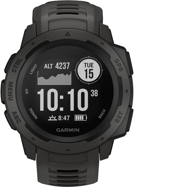 Dispositivi indossabili - Garmin INSTINCT Orologio sportivo con GPS Grigio Ardesia - Dispositivi indossabili - Garmin INSTINCT Orologio sportivo con GPS Grigio Ardesia -