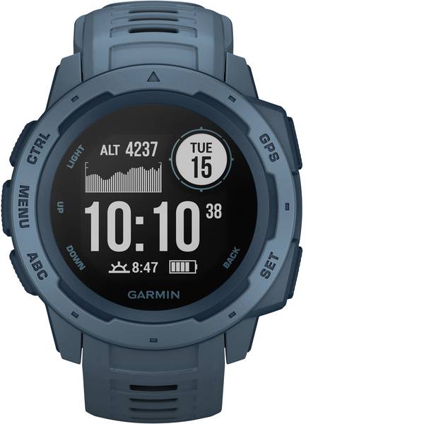 Dispositivi indossabili - Garmin INSTINCT Blau/Dunkelblau Orologio sportivo con GPS Blu - Dispositivi indossabili - Garmin INSTINCT Blau/Dunkelblau Orologio sportivo con GPS Blu -