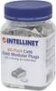 Intellinet Intellinet 90pz. CAT6 RJ45 spina modulare STP 3 punti contatto cavo per cavo pieno 90 spina nel bicchiere 790628 Contatto a crimpare Numero di poli 8P8C Argento 90 pz.