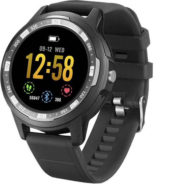 Dispositivi indossabili - Technaxx TX-SW3HR Smartwatch Uni Nero - Dispositivi indossabili - Technaxx TX-SW3HR Smartwatch Uni Nero -