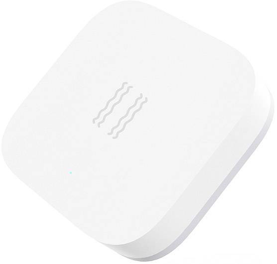 Router WLAN bianco quadrato con angoli arrotondati.