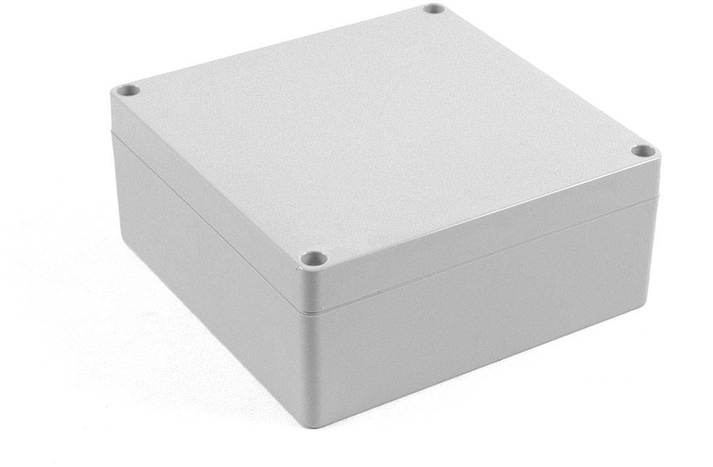 Hammond Electronics 1554 PC 1554Q2GY Contenitore universale 90 x 140 x 140 Policarbonato Grigio 1 pz.