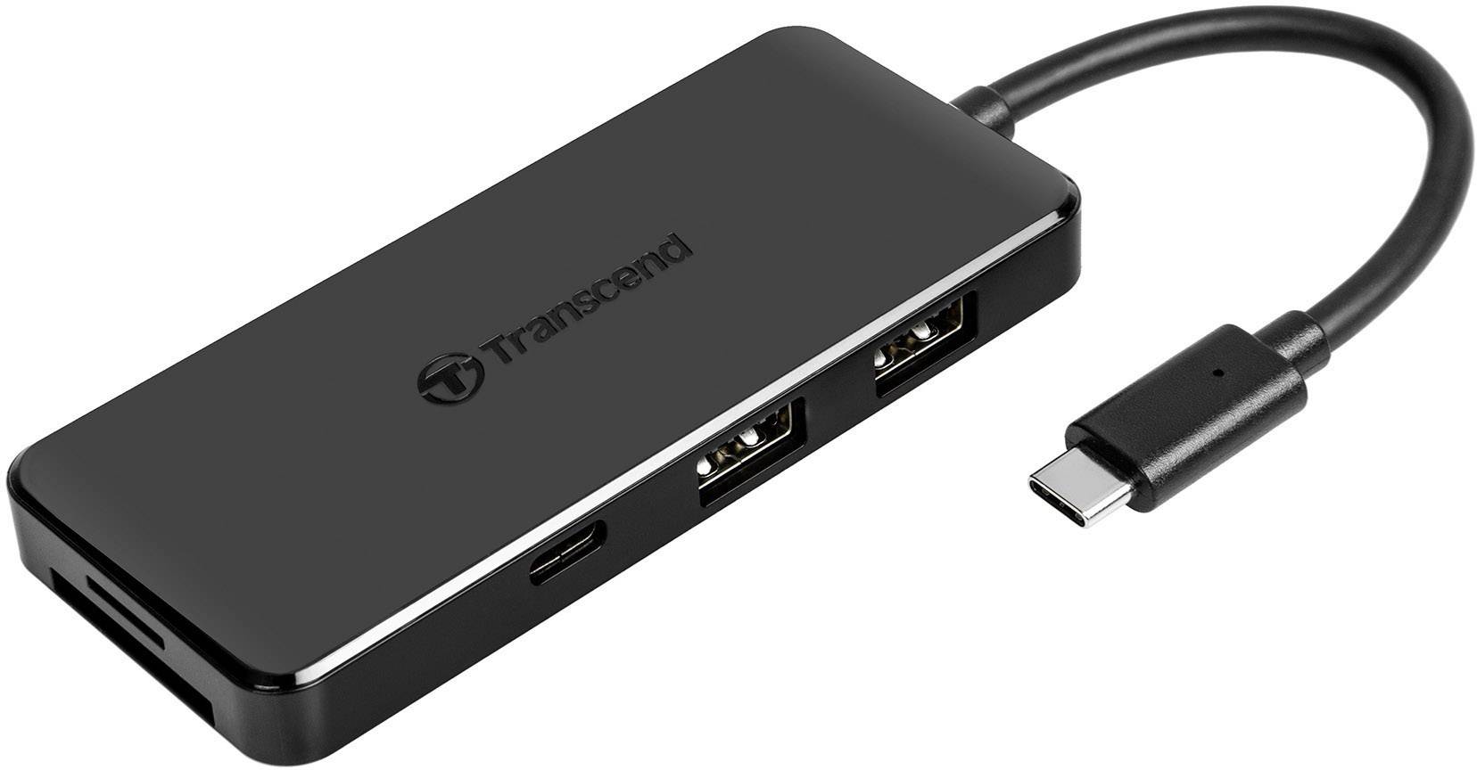 Hub USB-C multporta con vari porte, tra cui porte USB e porte HDMI.