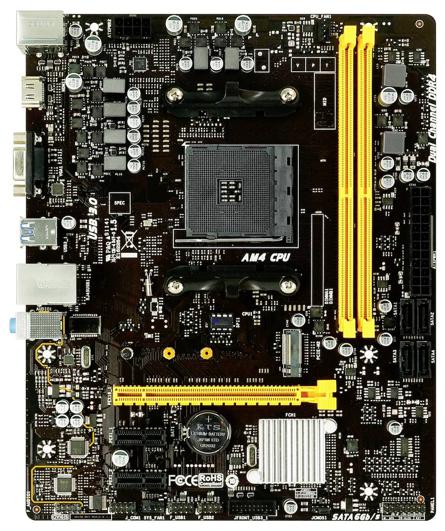 Scheda Madre Amd Am4 B450 Ryzen 3 5 7 9 Micro-atx Matx Nvme 2 X Ddr4 Max 32gb-1