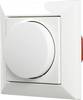 Ehmann 5591x0100 Dimmer rotativo Adatto per lampadina: Lampadina LED, Lampadina alogena, Lampadina ad incandescenza Bianco (RAL 9016)