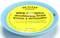 Bobina gialla rotonda con la scritta 'WICK Entlötlitze desoldering braid'. Riporta le seguenti indicazioni di dimensione: lungo 1,5 m, largo 1,5 mm.