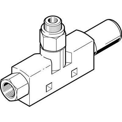 Disegno tecnico di un raccordo tubiero con due pezzi di connessione; mostra i dettagli della costruzione e dei punti di giunzione.