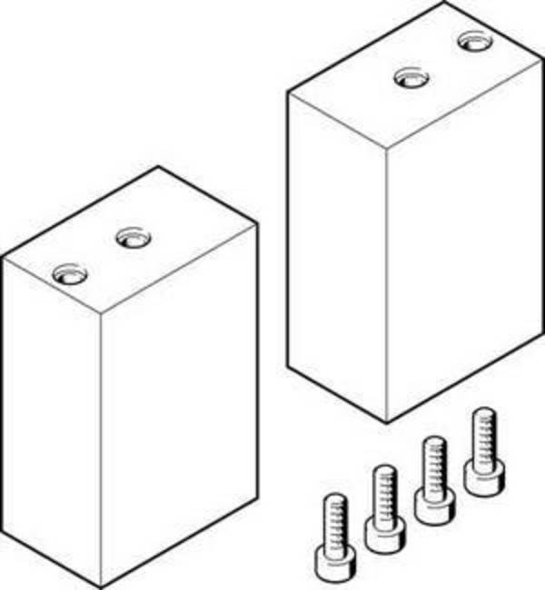 FESTO Ganascia della pinza BUB-HGPT-80-B 560251    Materiale cassa Alluminio battuto   1 pz.