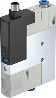 FESTO Generatore di vuoto OVEM-05-H-B-QO-CE N-LK 8037693 27.6 V/DC QS-6, QS-8 Larghezza nom 0.45 mm Materiale cassa Alluminio colato sotto pressione, PA Materiale sig NBR Normalmente chiuso