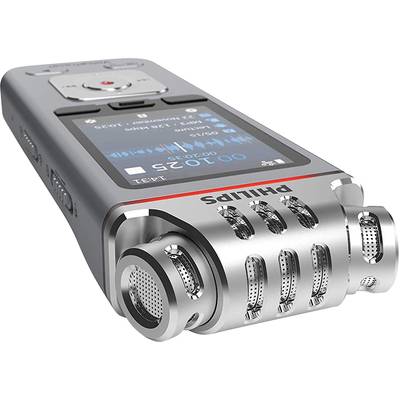 Philips DVT-4110 Registratore vocale digitale Tempo di registrazione (max.)  2147 h Argento