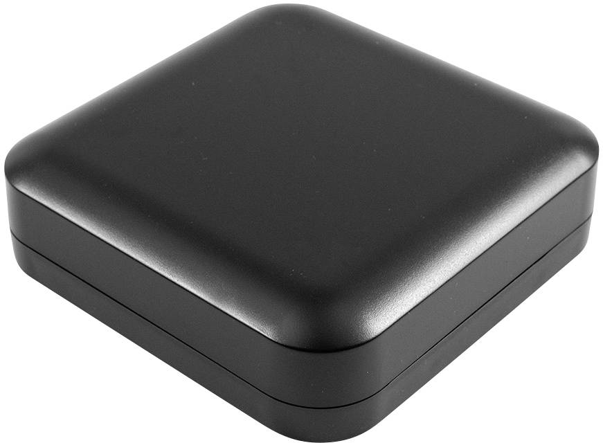 Hammond Electronics 1557F2BK Contenitore universale 160 x 160 x 45 Policarbonato Nero 1 pz.