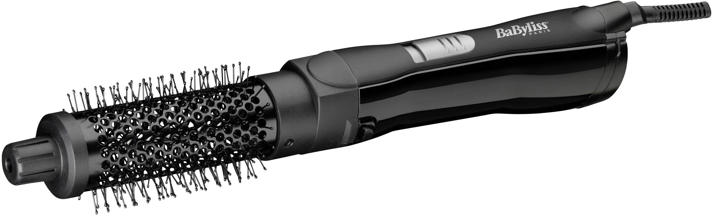 Babyliss Shape & Smooth Spazzola ad aria calda Nero-8