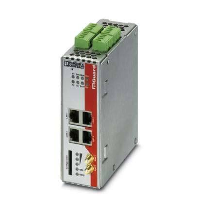 Phoenix Contact 1010462 TC MGUARD RS2000 4G VZW VPN Router per manutenzione a distanza 4G Numero di ingressi: 3 x Num. uscite: 3 x Numero I/O: 6 36 V/DC 1 pz.