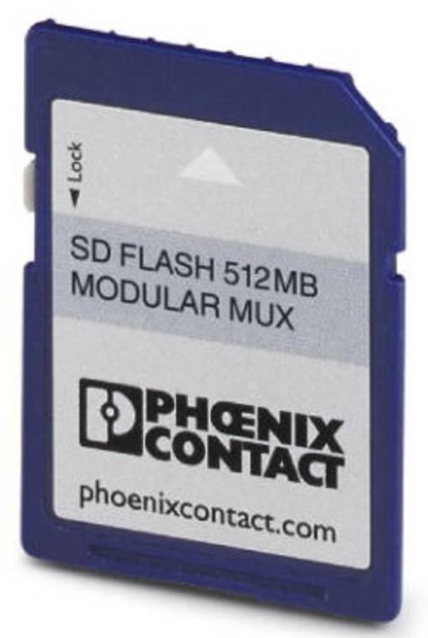 Phoenix Contact 2701872 SD FLASH 512MB MODULAR MUX Modulo memoria PLC 3.3 V/DC