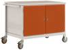 Manuflex TP1034.2001 Carrello di lavoro Colore: Arancione rosso (RAL 2001)