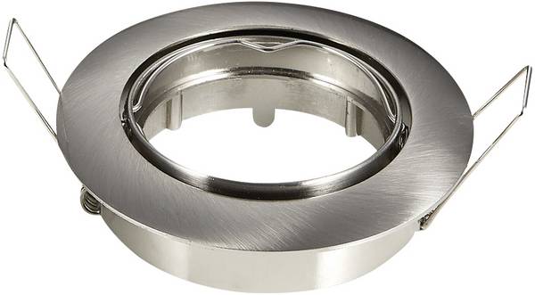 V-TAC Portafaretto LED da Incasso Rotondo GU10 e GU5.3 (MR16) Orientabile