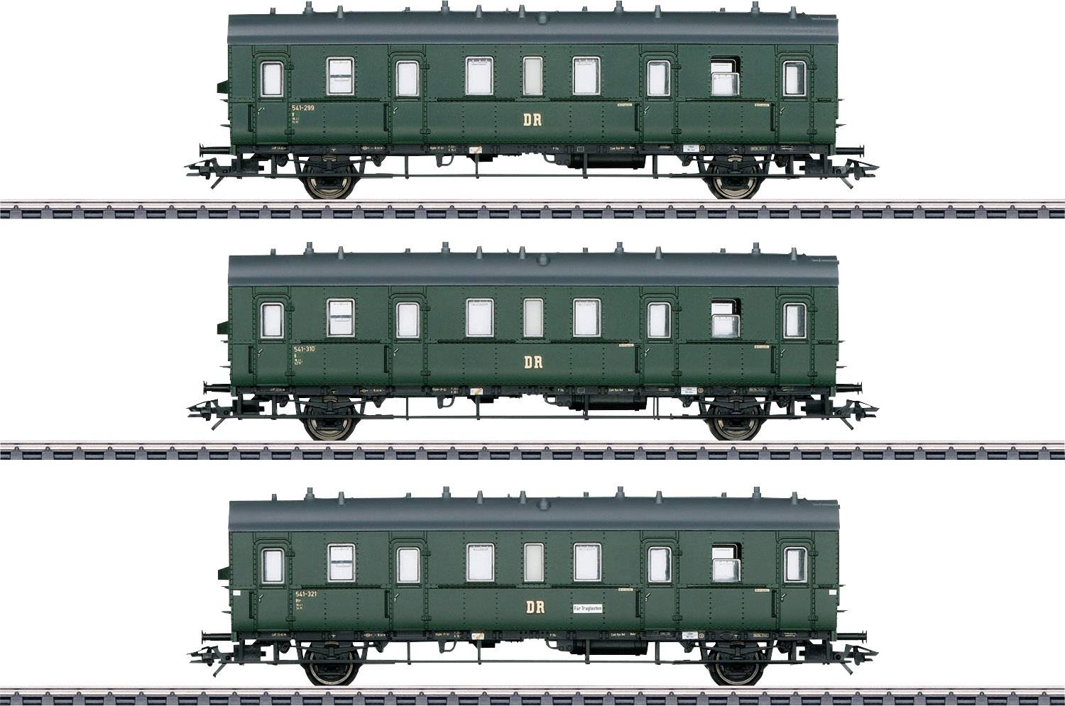 H0 Set 3 pz. vagoni cisterna della DR Märklin 46395