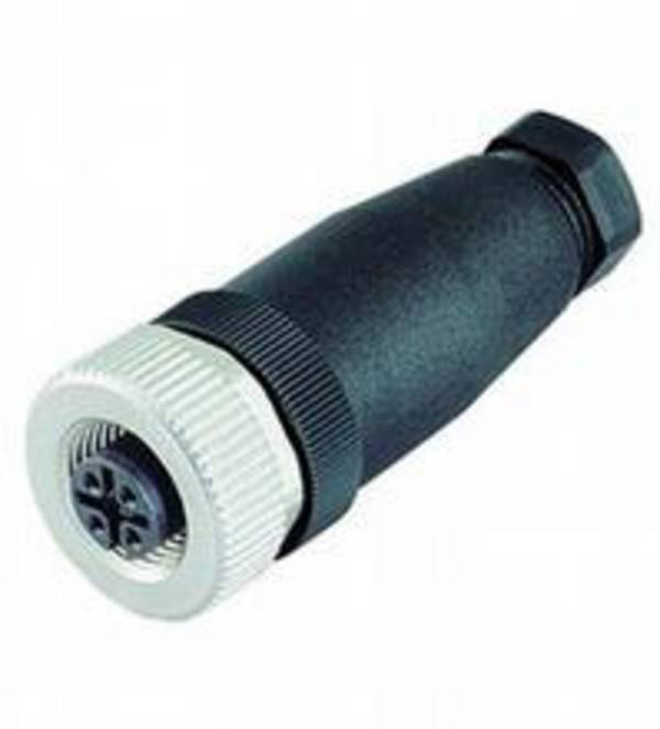 Pepperl+Fuchs 224883 Presa volante M12 Presa dritta Numero di poli: 4 1 pz.