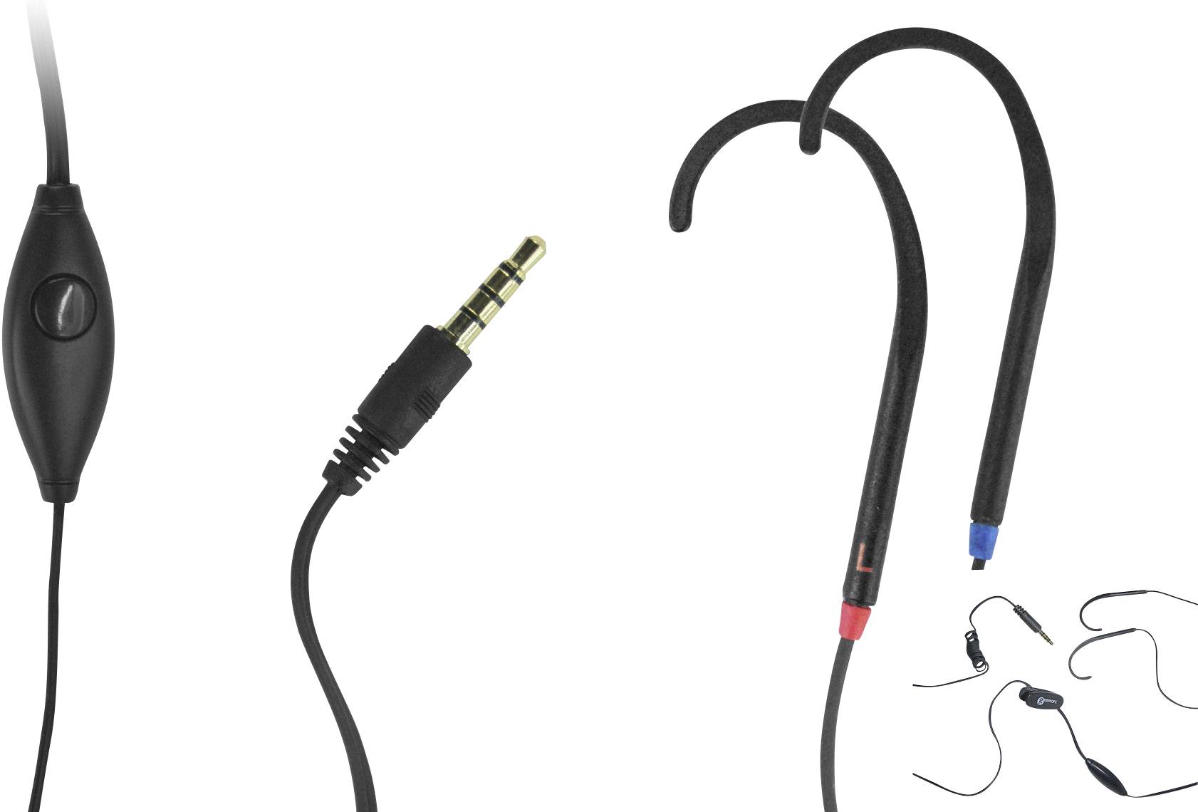 Geemarc CLHOOK8-V2 Telefono Cuffie Ear Free via cavo Nero regolazione del volume