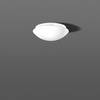 RZB 221022.002 Flat Polymero IP44 PC A60 Plafoniera Lampada ad incandescenza E27 60 W Bianco