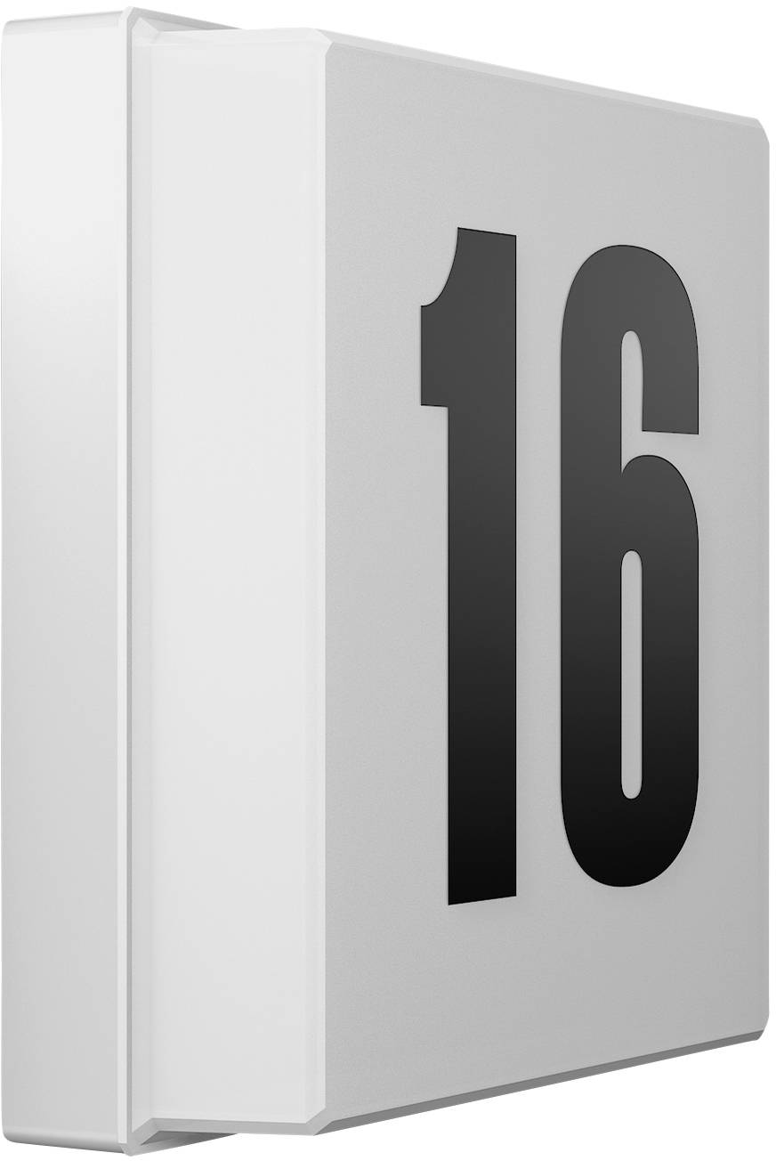 Un dorso di faldone con il numero '16' in grandi cifre nere su una superficie bianca.