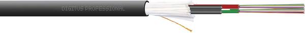 Cavo in fibra ottica Digitus DK-35242/4-U A/I-DQ (ZN) BH 50/125 µ Multimode OM4 Nero Merce a metro