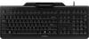 CHERRY Secure Board 1.0 USB Tastiera Tedesco, QWERTZ Nero Lettore chip card
