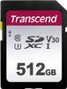Transcend Premium 300S Scheda SDXC 512 GB Class 10, UHS-I, UHS-Class 3, v30 Video Speed Class
