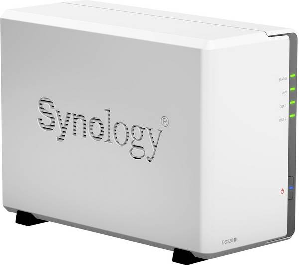 Synology DiskStation DS220j NAS Mini Tower Collegamento ethernet LAN Bianco RTD1296