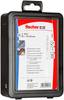 Fischer 536604 HSS-G HSS Kit punte a spirale da metallo 19 parti 1 mm, 1.5 mm, 2 mm, 2.5 mm, 3 mm, 3.5 mm, 4 mm, 4.5 mm, 5 mm, 5.5 mm, 6 mm, 6.5 mm, 7 mm, 7.5 mm, 8 mm, 8.5 mm, 9 mm, 9.5 mm, 10 mm DIN 338 1 KIT