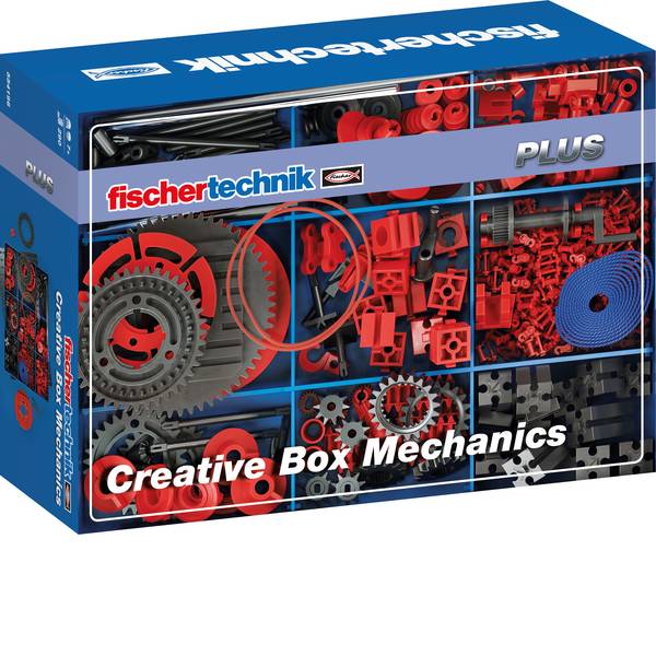 Kit esperimenti e pacchetti di apprendimento - fischertechnik 554196 Creative Box Mechanics Kit esperimenti da 7 anni - Kit esperimenti e pacchetti di apprendimento - fischertechnik 554196 Creative Box Mechanics Kit esperimenti da 7 anni -