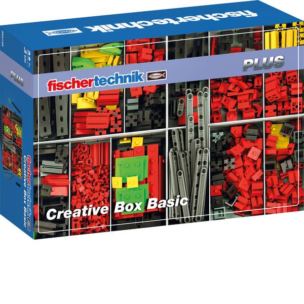 Kit esperimenti e pacchetti di apprendimento - fischertechnik 554195 Creative Box Basic Kit esperimenti da 7 anni - Kit esperimenti e pacchetti di apprendimento - fischertechnik 554195 Creative Box Basic Kit esperimenti da 7 anni -