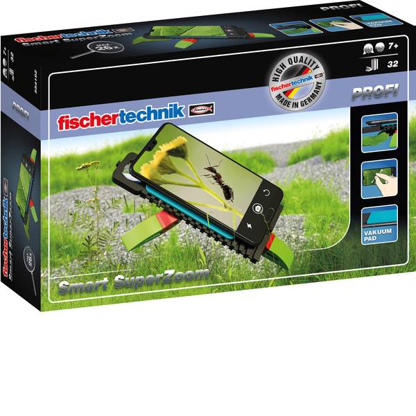 Kit esperimenti e pacchetti di apprendimento - fischertechnik 554192 Smart SuperZoom Kit per esperimenti da 7 anni - Kit esperimenti e pacchetti di apprendimento - fischertechnik 554192 Smart SuperZoom Kit per esperimenti da 7 anni -
