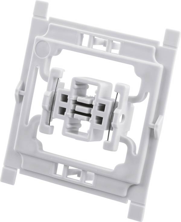 eQ-3 AG 155263A2, adattatore, grigio, Siemens DELTA miro, linea DELTA, stile DELTA, 55 mm, 20 mm, 64 mm