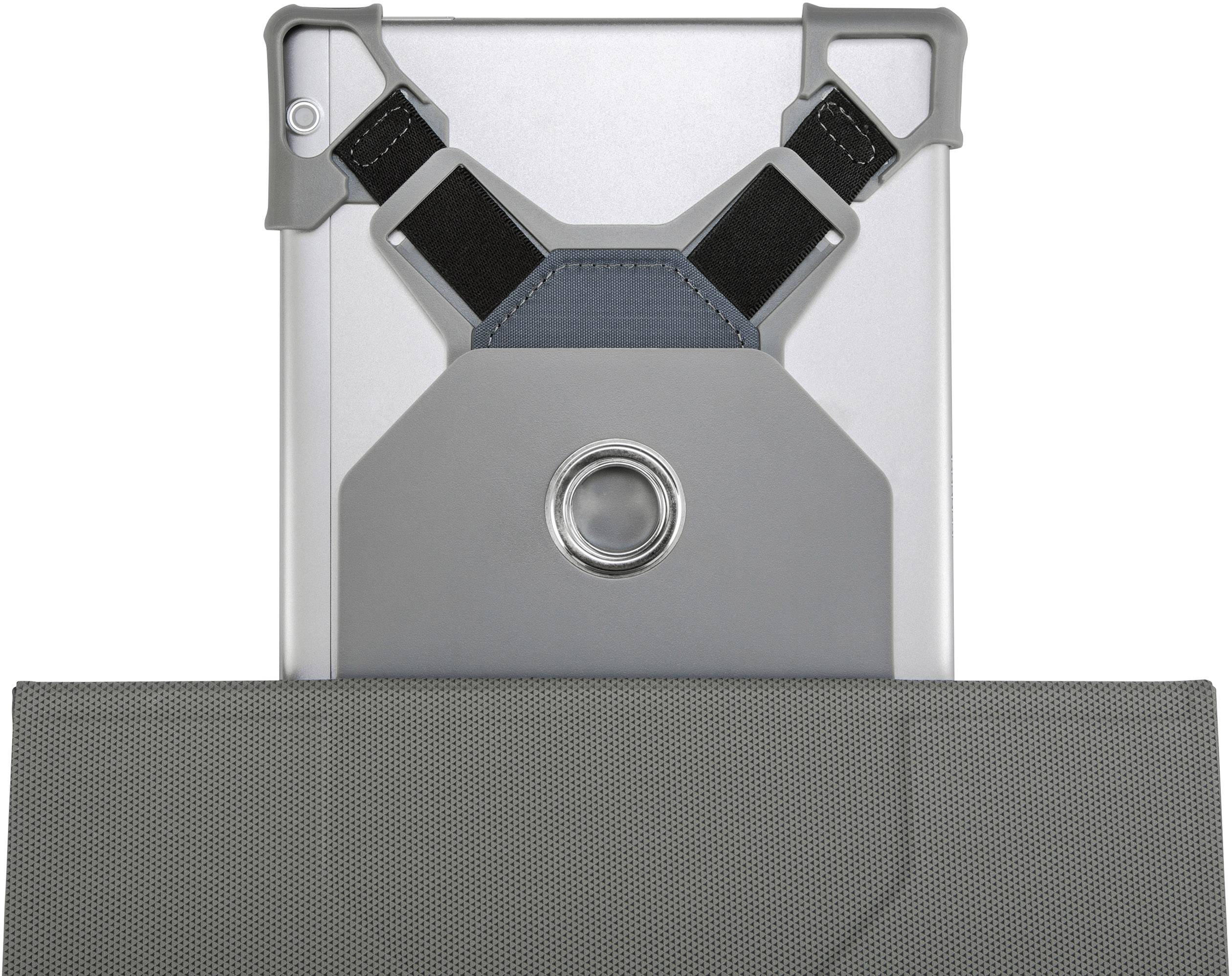 Targus Fit-N-Grip Rotating Universal - Flip-Hülle für Tablet - Polyurethan - Schwarz - 22.9 cm - 26.7 cm (9" - 10.5") (T-3