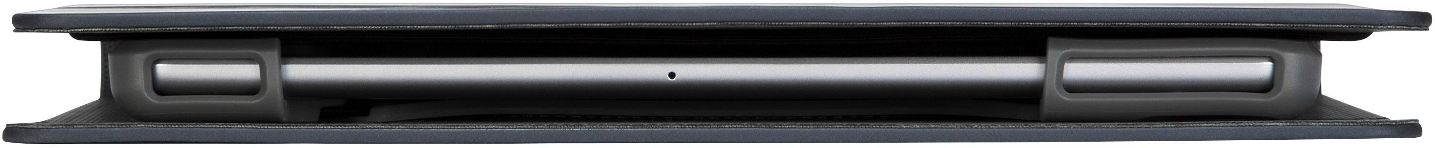 Targus Fit-N-Grip Rotating Universal - Flip-Hülle für Tablet - Polyurethan - Schwarz - 22.9 cm - 26.7 cm (9" - 10.5") (T-4