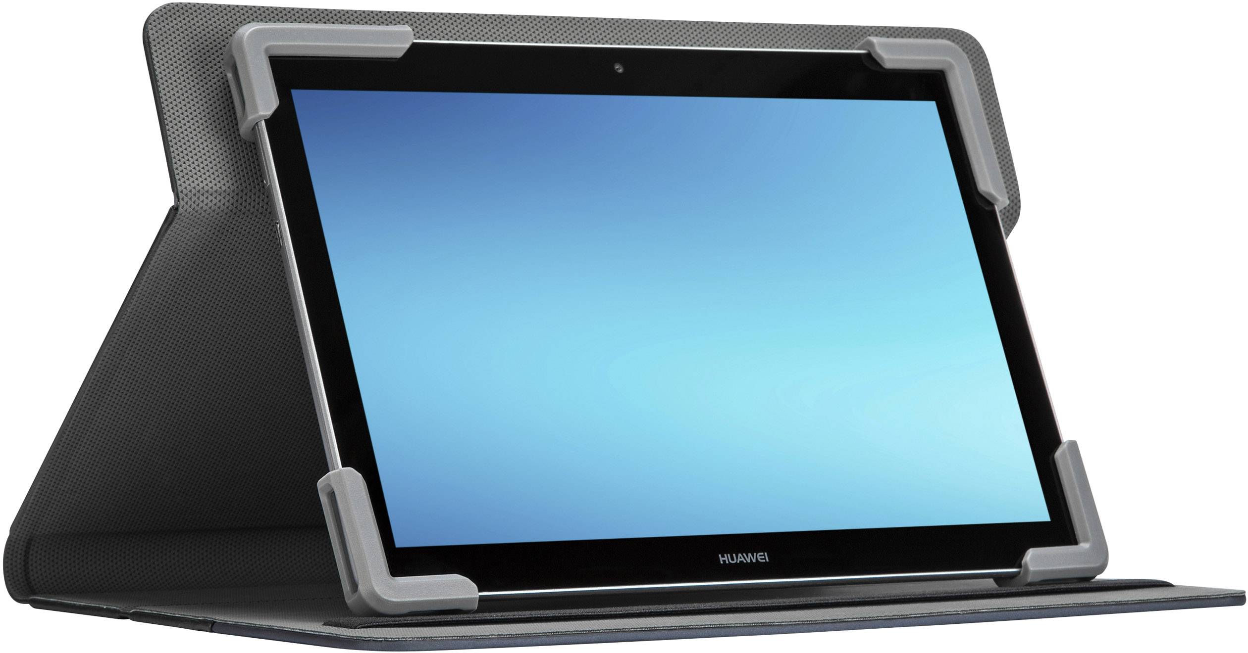 Targus Fit-N-Grip Rotating Universal - Flip-Hülle für Tablet - Polyurethan - Schwarz - 22.9 cm - 26.7 cm (9" - 10.5") (T-6